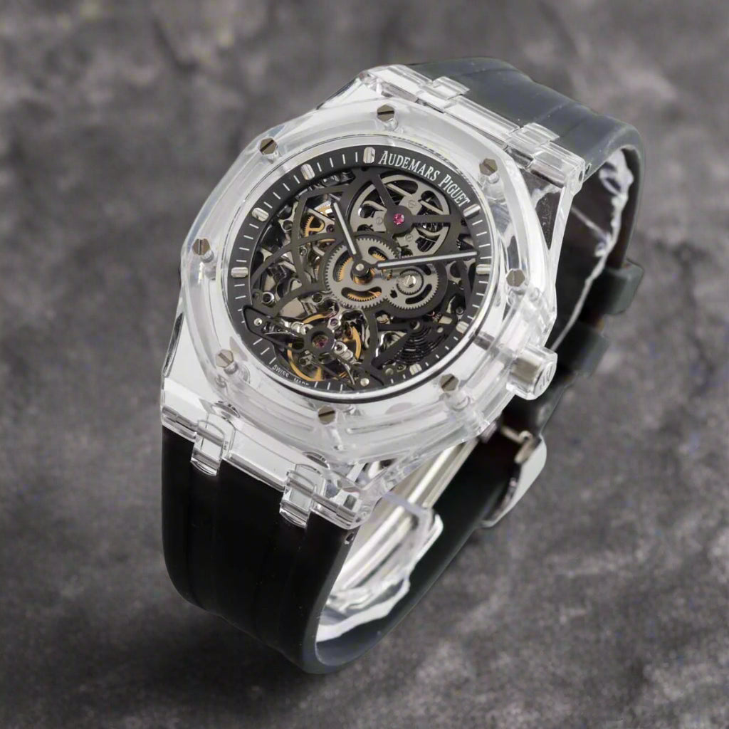 Audemars Piguet Royal Oak Skeleton Transparent Case